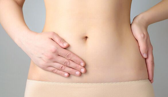 Douleurs abdominales dues aux parasites