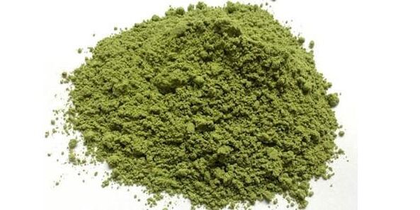 Poudre d'absinthe contre les parasites